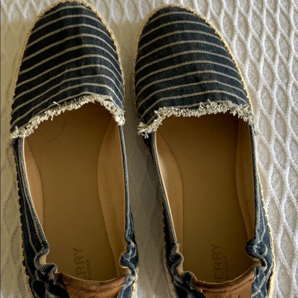 Sperry sunset ella canvas espadrills size 11